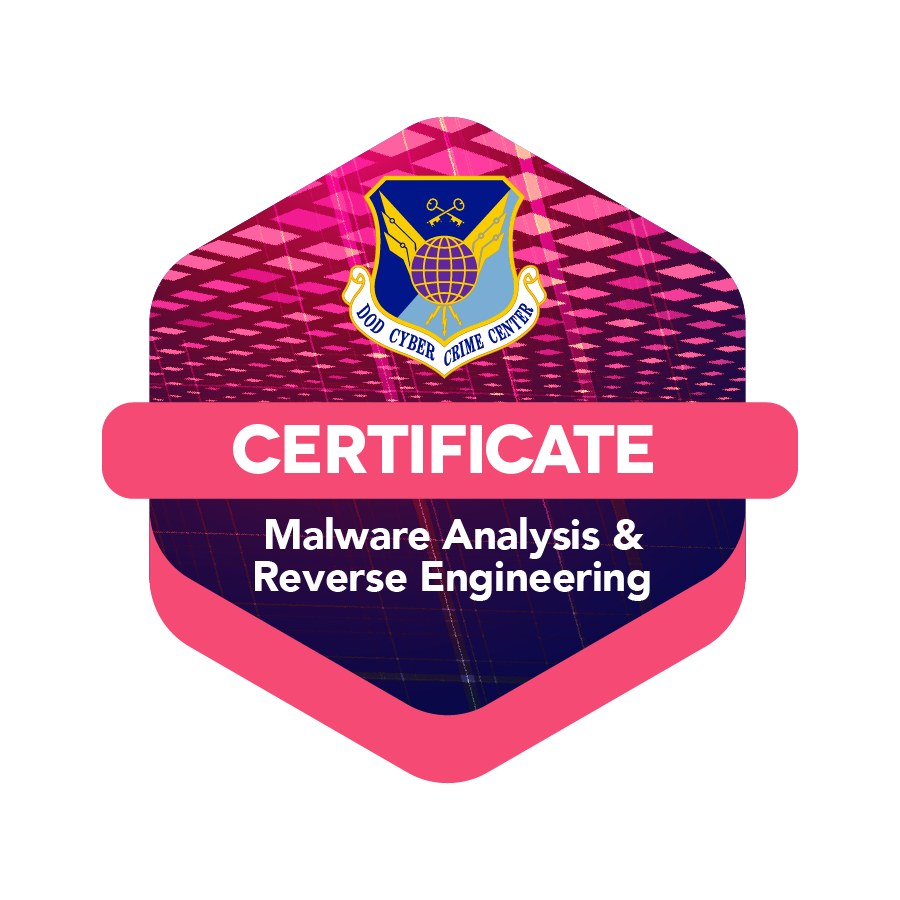 DC3 Cyber Training Academy MAR course badge